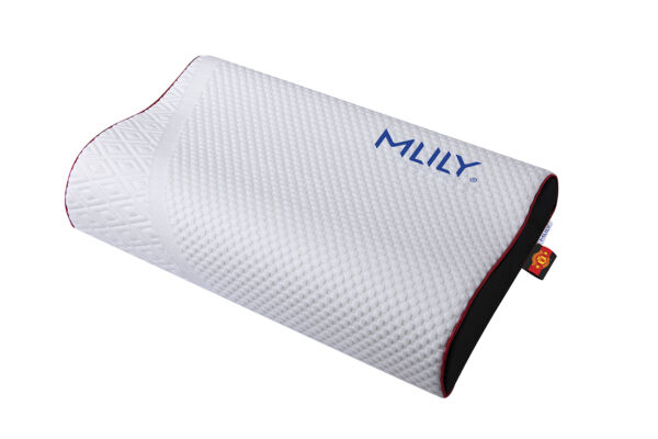 MLILY® Manchester United CONTOUR jastuk - Inovativna navlaka obogaćena grafenom Memorijska pena Ergonomski jastuk Antialergijska i antibakterijska svojstva Periva navlaka