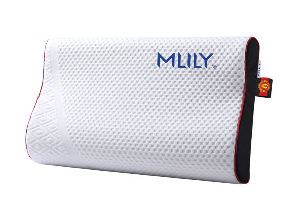 MLILY® Manchester United CONTOUR jastuk - Inovativna navlaka obogaćena grafenom Memorijska pena Ergonomski jastuk Antialergijska i antibakterijska svojstva Periva navlaka